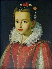 Maria de Medici als jong meisje